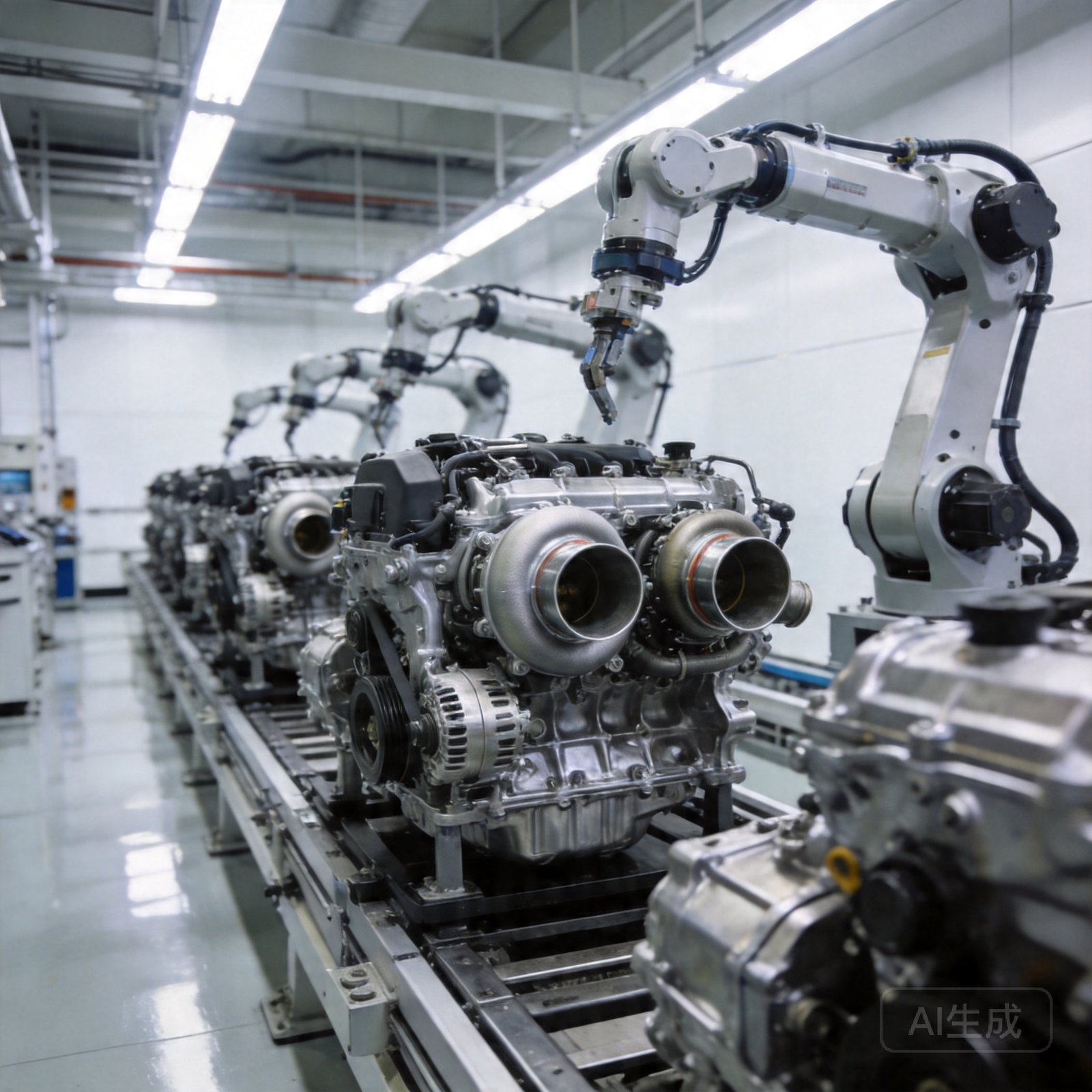 Automotive investment casting engine and structural cast metal components