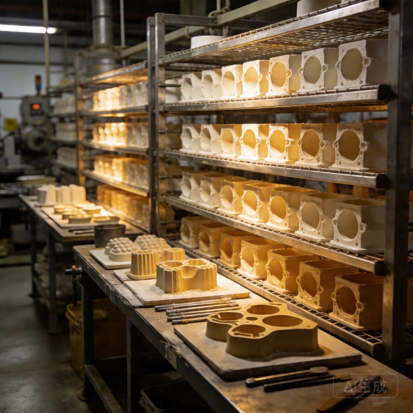 NDT and destructive testing integrated with casting production