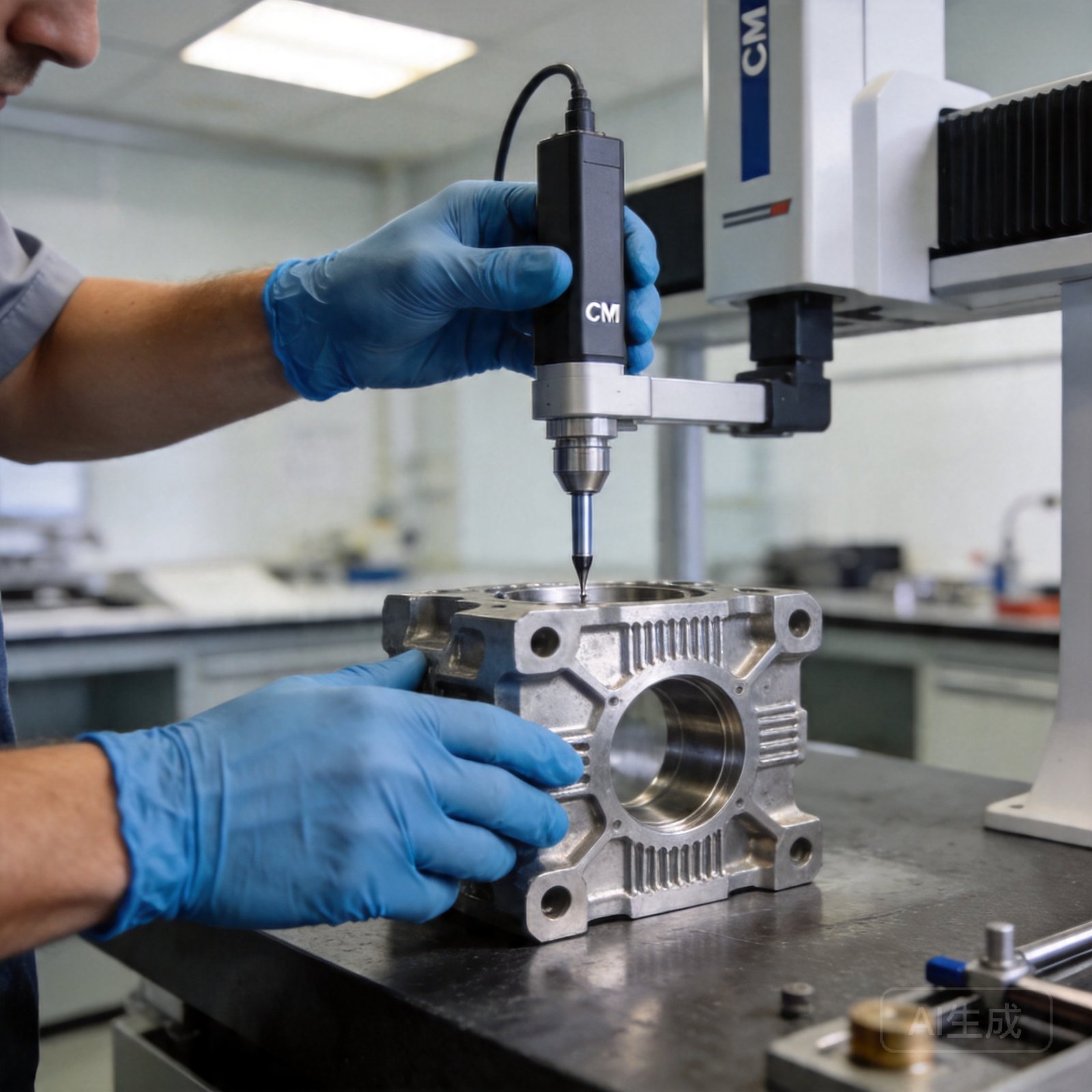 ISO 9001 quality management and final casting inspection